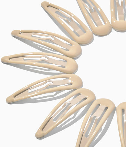 JELLIFY™ Jelly Snap Clips in Vanilla Chai, 12 Pcs