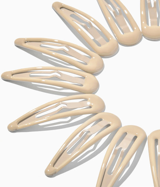 JELLIFY™ Jelly Snap Clips in Vanilla Chai, 12 Pcs