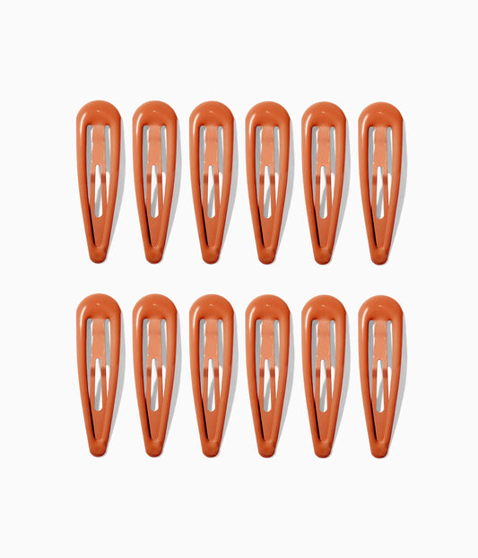 JELLIFY™ Jelly Snap Clips in Ginger Root, 12 Pcs