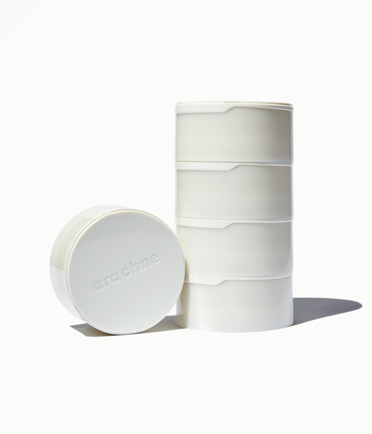 CATCH A CASE™ TRIO Stacked Storage Cases in Cloudstone, 3 Pcs