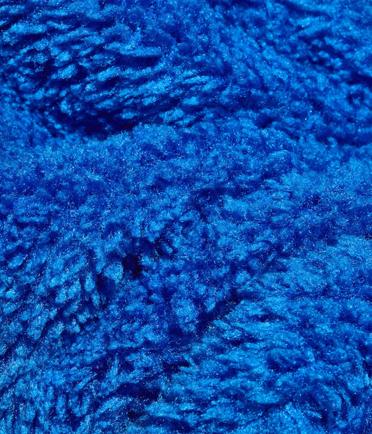 RainDrop Plush Towel Scrunchie with Clip On Carabiner